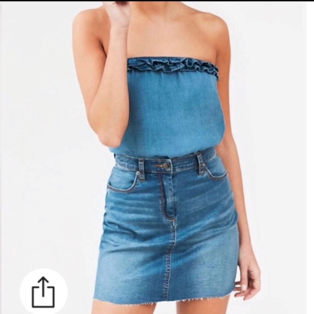 BDG 5 pocket mini jean skirt urban outfitters 12 Jean skirts denim skirt short